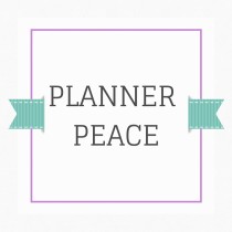 Planner Peace!