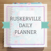 Planner Review: Ruskerville