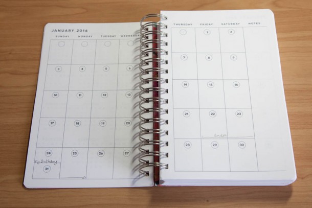 month-on-two-pages