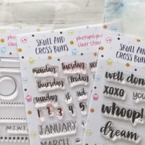 Skull and Cross Buns – Planner Stamps