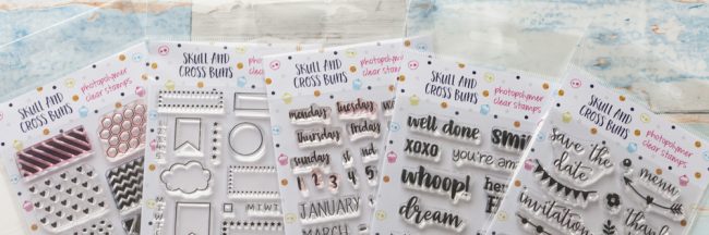 Skull and Cross Buns – Planner Stamps