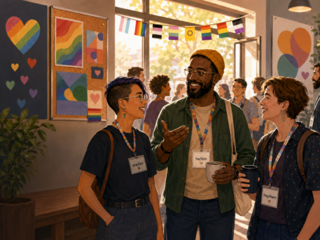 Visibly welcome: If queer people are here, can they tell they belong?