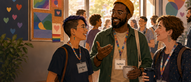 Visibly welcome: If queer people are here, can they tell they belong?